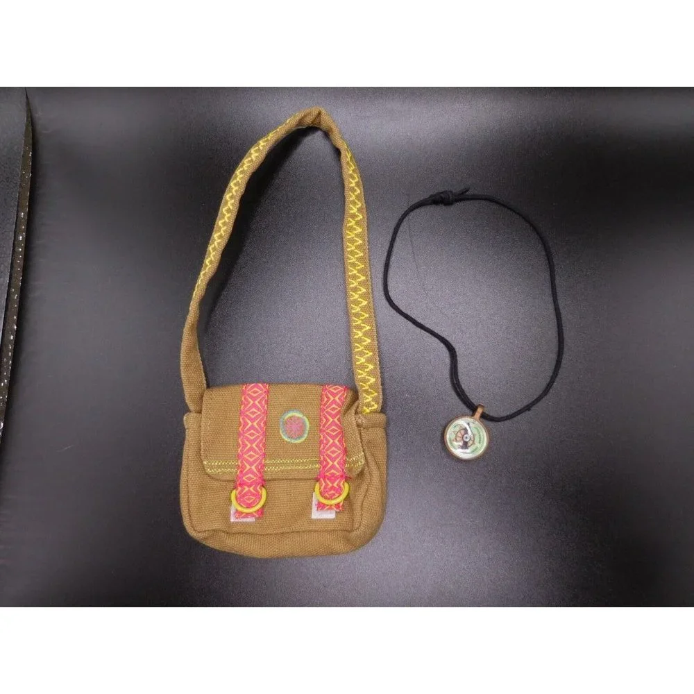 American Girl Doll Lea Clark Book Bag &‎ Compass